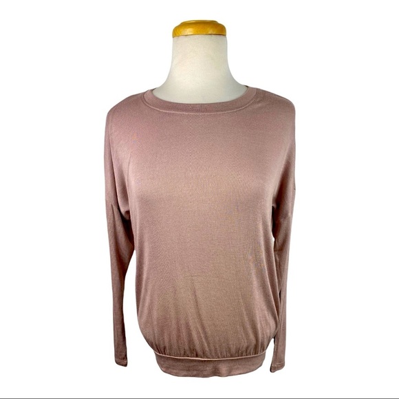 Double Zero Blush Lightweight Sweater Spicy Small - Picture 1 of 6
